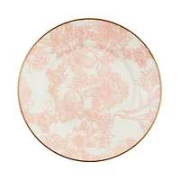 Rosy English Garden Enamel Dinner Plate