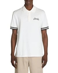 Cotton Logo Embroidered Polo Shirt