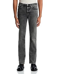 Jet Set Modern Slim Straight Jeans Silent Black