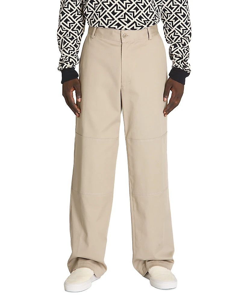 Moncler Cotton Stretch Regular Fit Pants