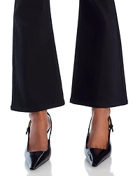 Carson Off Duty Flare Ankle Jeans Onyx