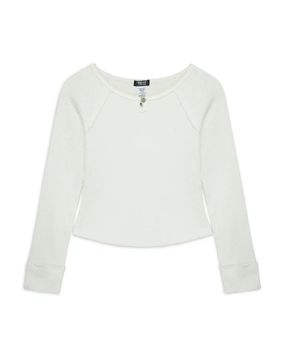 Girls' Keyhole Knit Top - Big Kid