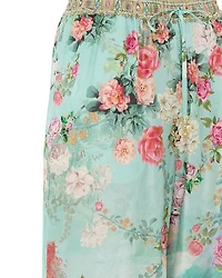 Silk Floral Print Pants The Jewellery Museum