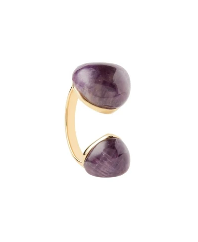 Women's Stone Gravity Ring