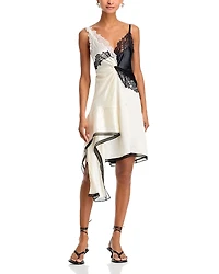 3.1 Phillip Lim Liquid Satin Sleeveless Slip Dress