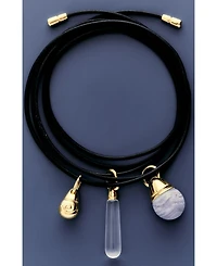 Women's Rock Crystal Large Drop Pendant