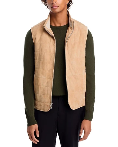 Featherweight Suede Vest