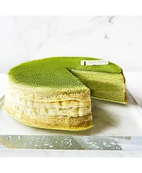 Lady Wong Pandan Matcha Mille Crepe Cake