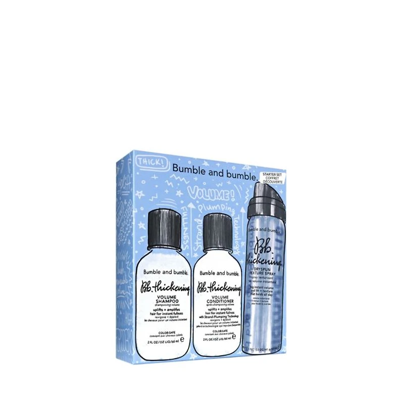 Travel Size Thickening + Volumizing Hair Gift Set ($48 value)