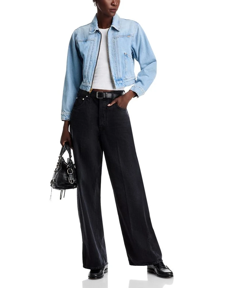 The Duo Short Denim Jacket
