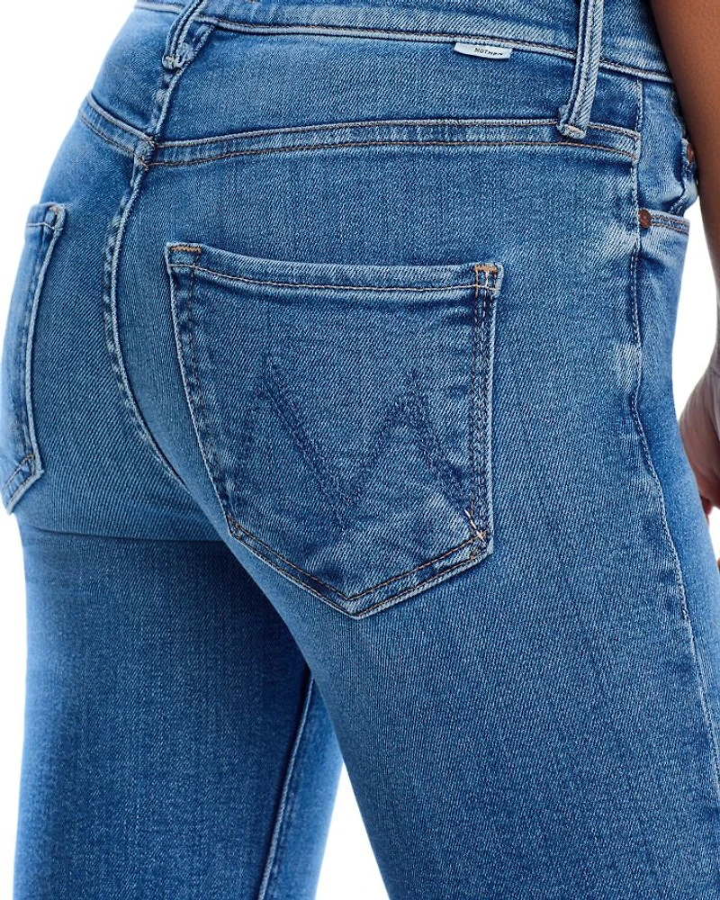 The Dazzler High Rise Cropped Straight Jeans Ready Set
