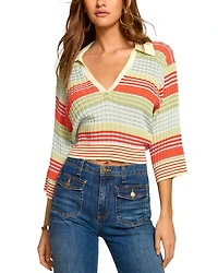 Azaria Striped Top