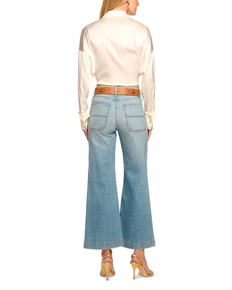 Clifford Cropped Jeans Light Wash