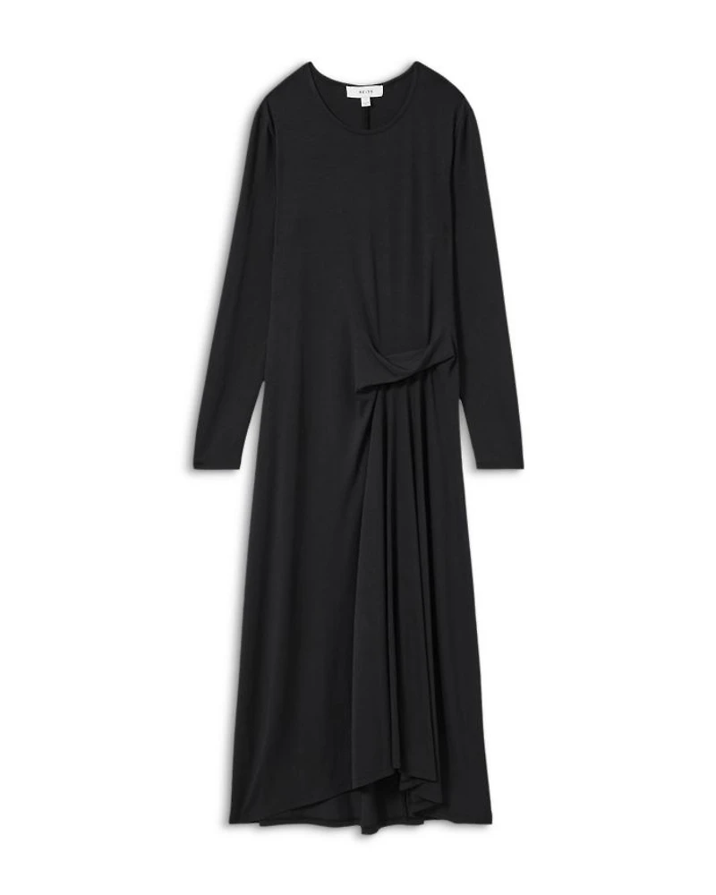 Ivy Ruched Midi Dress
