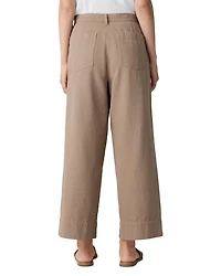 Wide Leg Ankle Pants