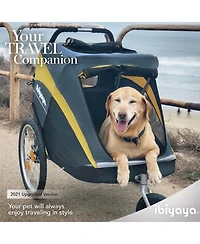 Hercules Large Pet Stroller for One Large or Multiple Medium Dogs