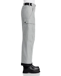 Padded Technical Wool Ski Pants