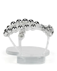 Women's Square Toe Bead Detail Jelly Thong Sandals