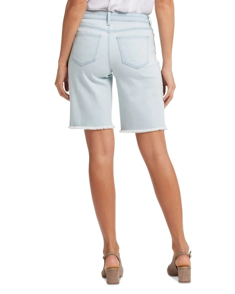 Lilly Boyfriend Denim Shorts Glacier Frost