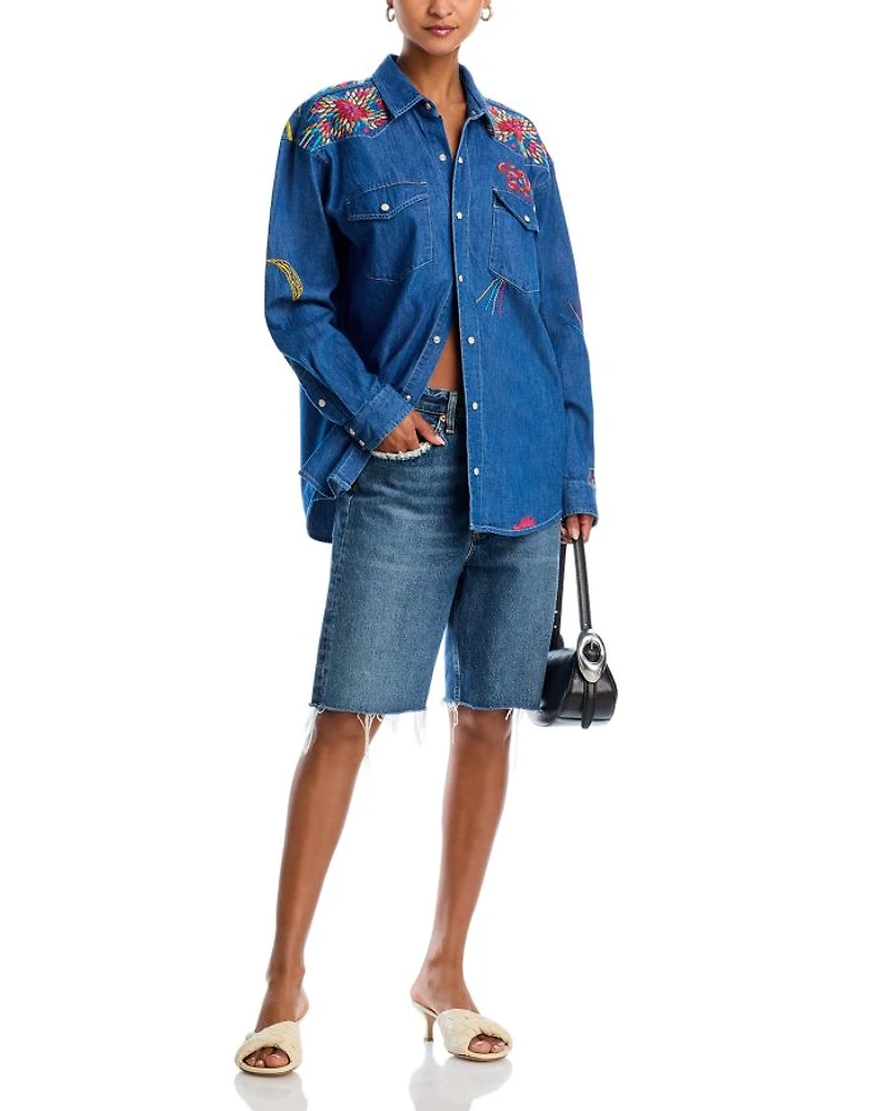 The Exes And Ohs Denim Shirt