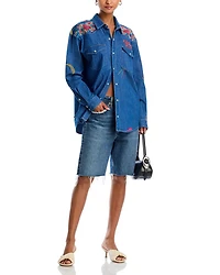 The Exes And Ohs Denim Shirt