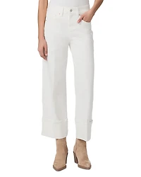 Paige Sasha High Rise Ankle Wide Leg Jeans