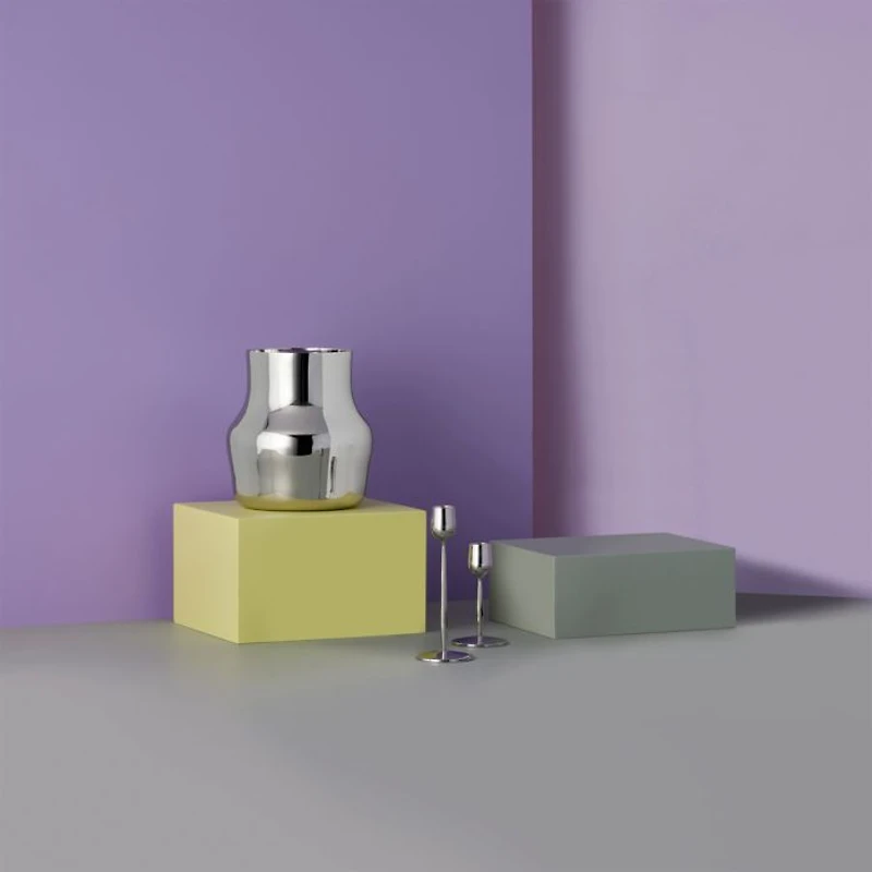 Dorotea Medium Steel Candle Holder