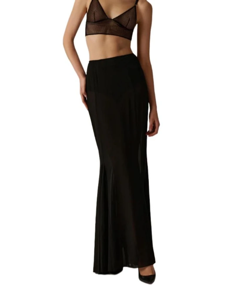 Chiffon Maxi Skirt