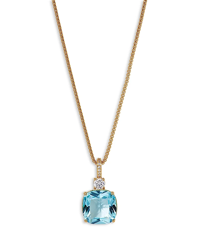 Nadri Macaron Cubic Zirconia Pendant Necklace