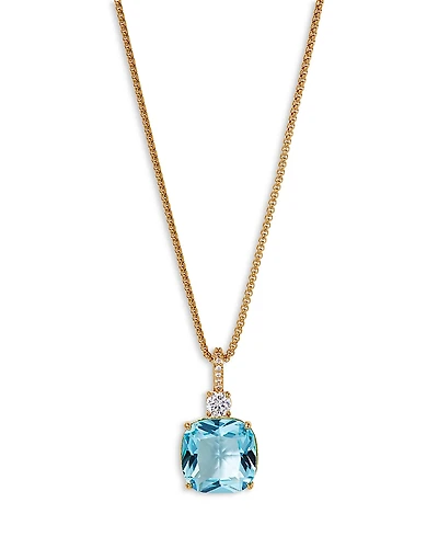 Nadri Macaron Cubic Zirconia Pendant Necklace