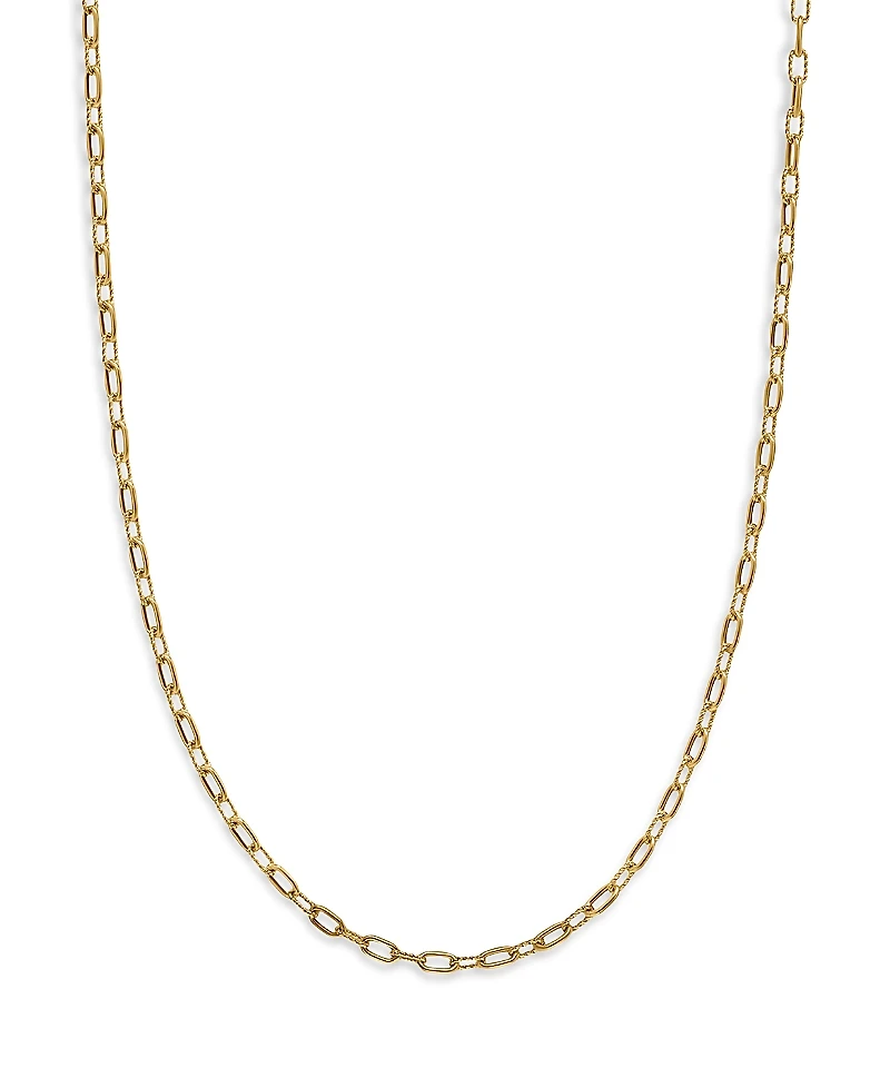 David Yurman Dy Madison Thin Chain Necklace