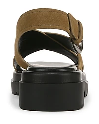 Women's Helena Leather Flat Sandals