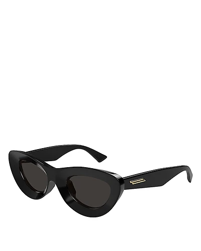 Bottega Veneta Avantgarde Ribbon Cat Eye Sunglasses, 51mm