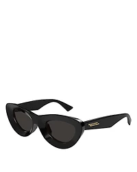 Bottega Veneta Avantgarde Ribbon Cat Eye Sunglasses, 51mm
