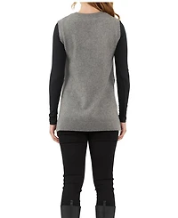 Josie Side Split Knit Vest