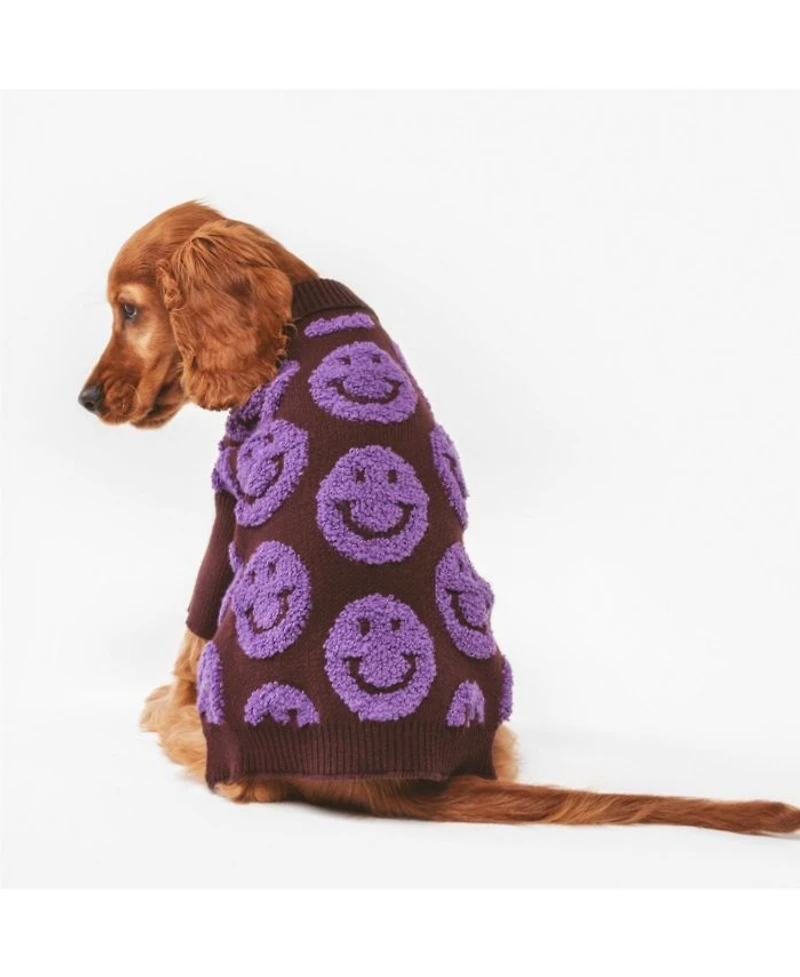 Smiley Face Pet Sweater