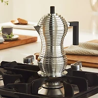 Pulcina Cast Aluminum 3 Cup Espresso Maker