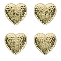 Heart Napkin Rings, Set of 4