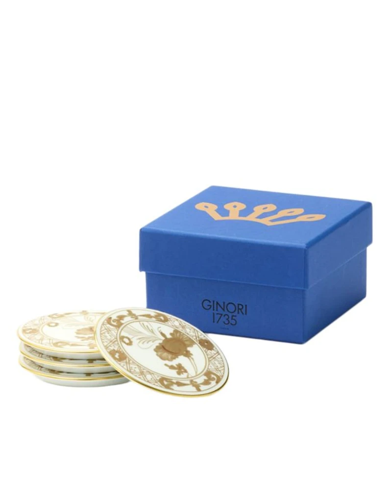Aurum Four Piece Coaster Set