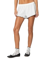 Edikted Chelsey Pointelle Shorts