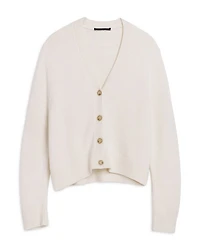 Colette Cashmere V Neck Cardigan Sweater