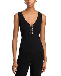 Pacey V Neck Sleeveless Sweater