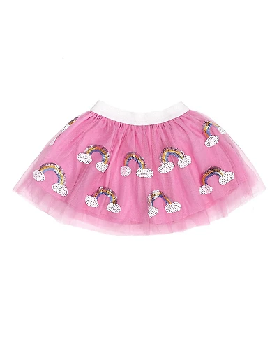 Sweet Wink Girls' Magical Rainbow Tutu Skirt - Baby
