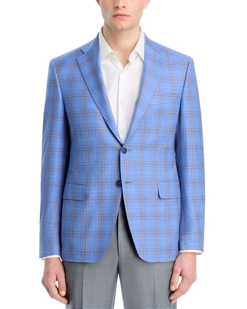 Siena Plaid Classic Fit Sport Coat