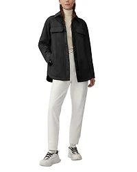 Albany Quilted Shirt Jacket