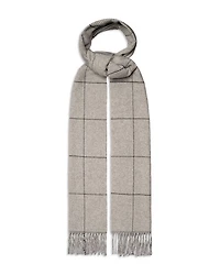 Prince Of Wales Check Cashmere Scarf