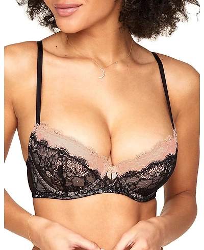 Adore Me Women's Emanuelly Push Up Balconette Bra