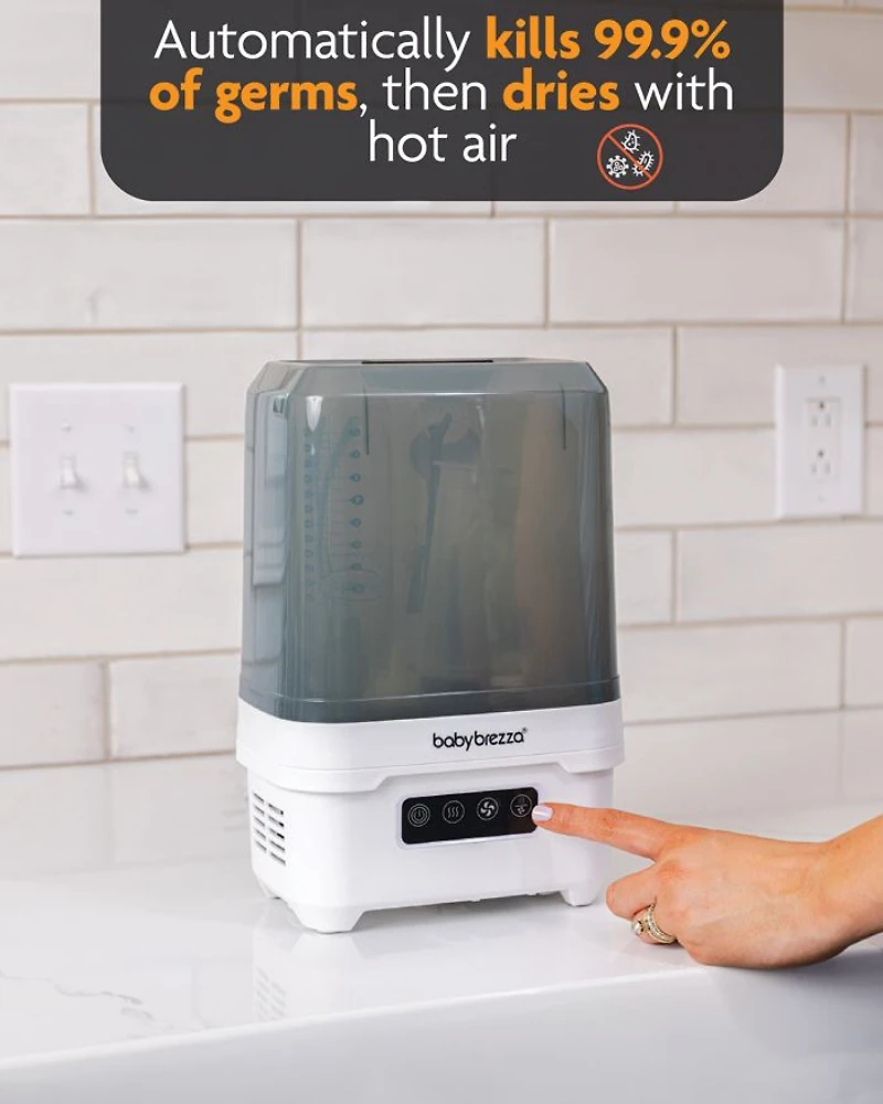 One Step™ Portable Baby Bottle Sterilizer & Dryer