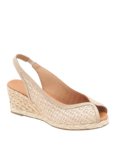 Andre Assous Women's Audrey Jute Wedge Sandals