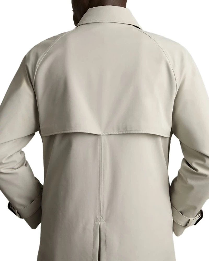 Scramble Nylon Blend Long Topcoat